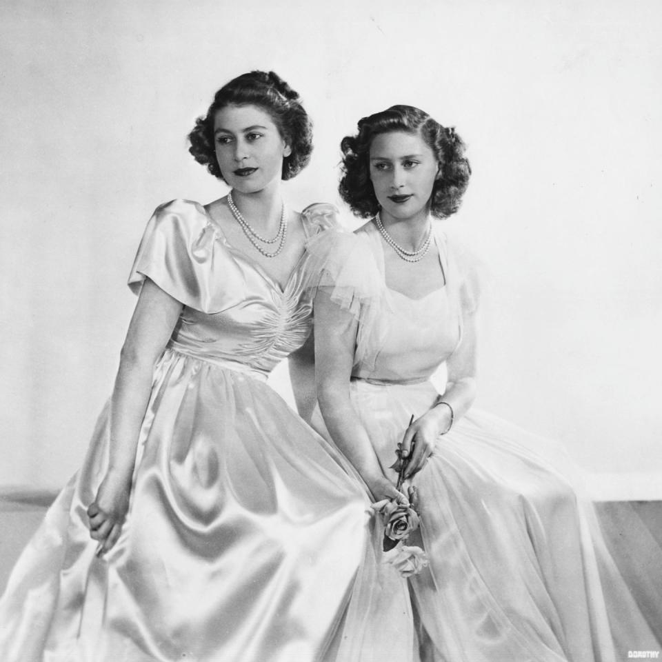 Princess Elizabeth and Princess Margaret