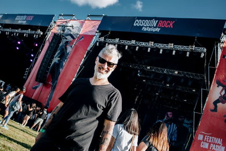 José Palazzo en Cosquín Rock Paraguay, un ejemplo de la proyección del festival a nivel regional