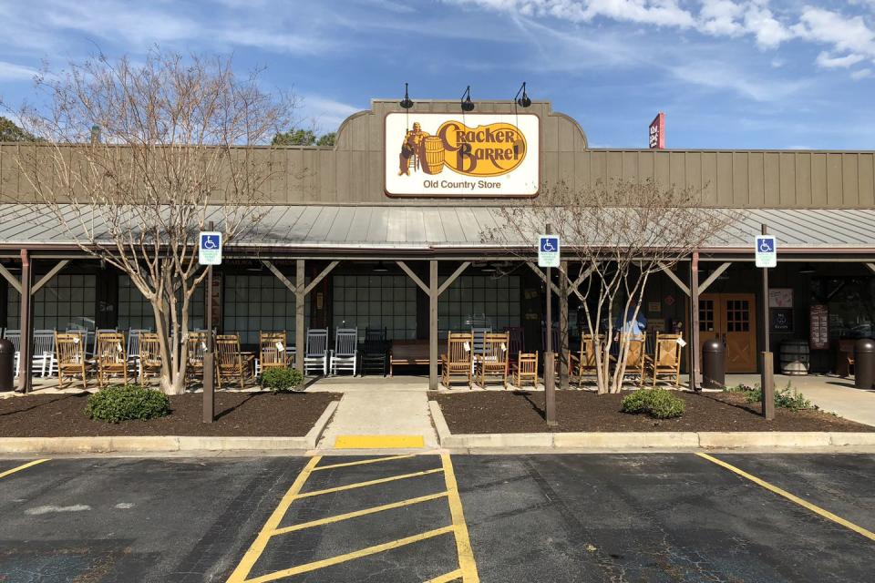 27) Open: Cracker Barrel