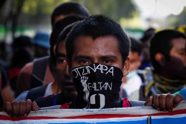 protesta 9 años ayotzinapa