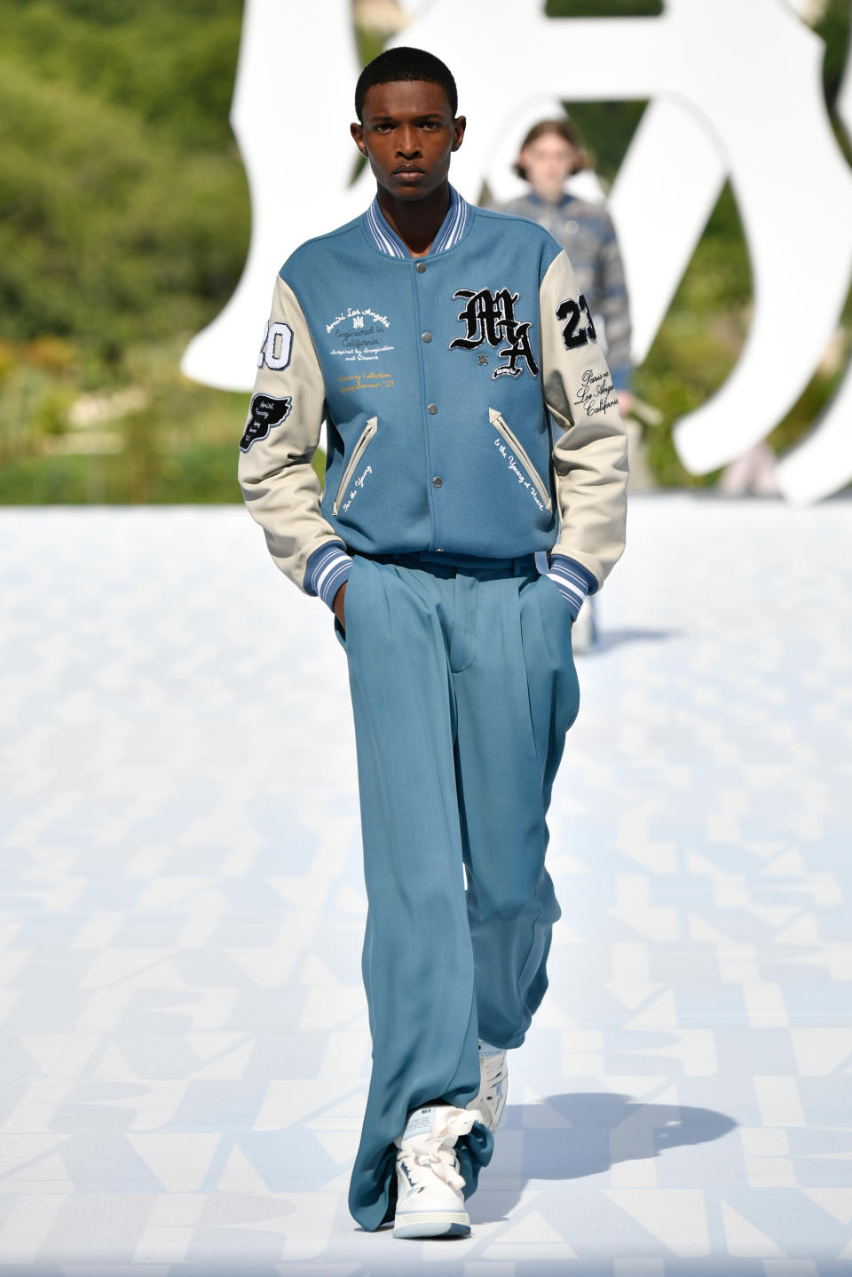 Amiri, men’s spring 2023 - Credit: Dominique Maitre/WWD