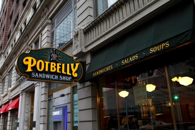 LOUISVILLE - OCTOBER 03:  Potbelly Sandwich Shop on October 3, 2015 in Louisville, Kentucky. (Photo By Raymond Boyd/Getty Images) 