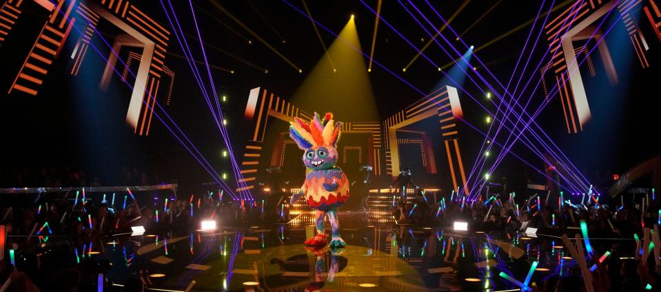Ugly Sweater in the season 11 premiere episode of "The Masked Singer," which will air Wednesday, March 6, at 8 p.m. ET on Fox.