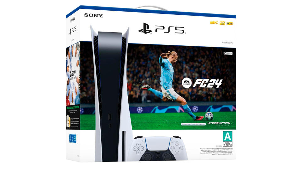 Pack PS5 + EA Sports FC 24 a muy buen precio por Buen Fin. (Foto: Amazon)