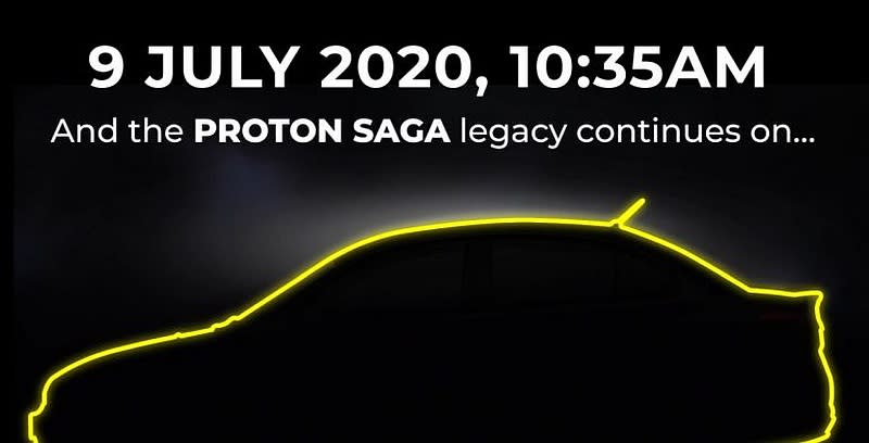 Proton is expected to introduce a special edition version of the Saga, which turns 35, on July 9, 2020. — Image via SoyaCincau