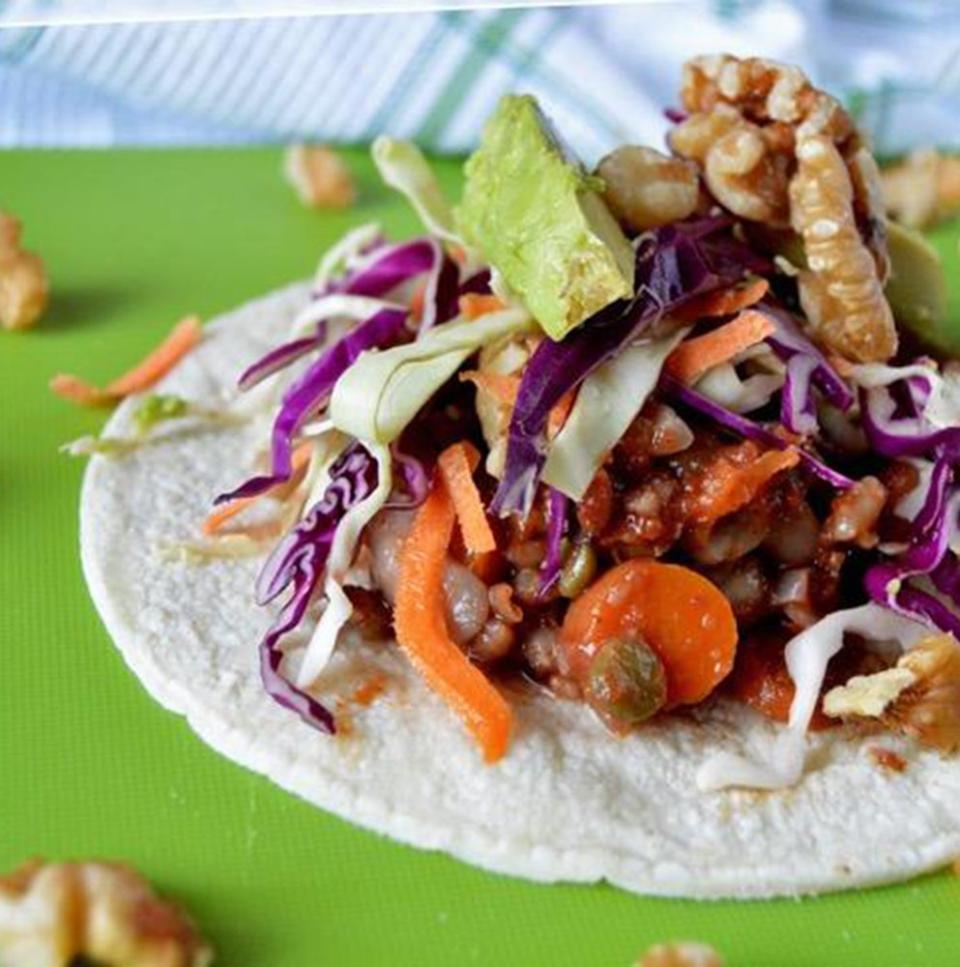 Vegan Tacos with California Walnuts