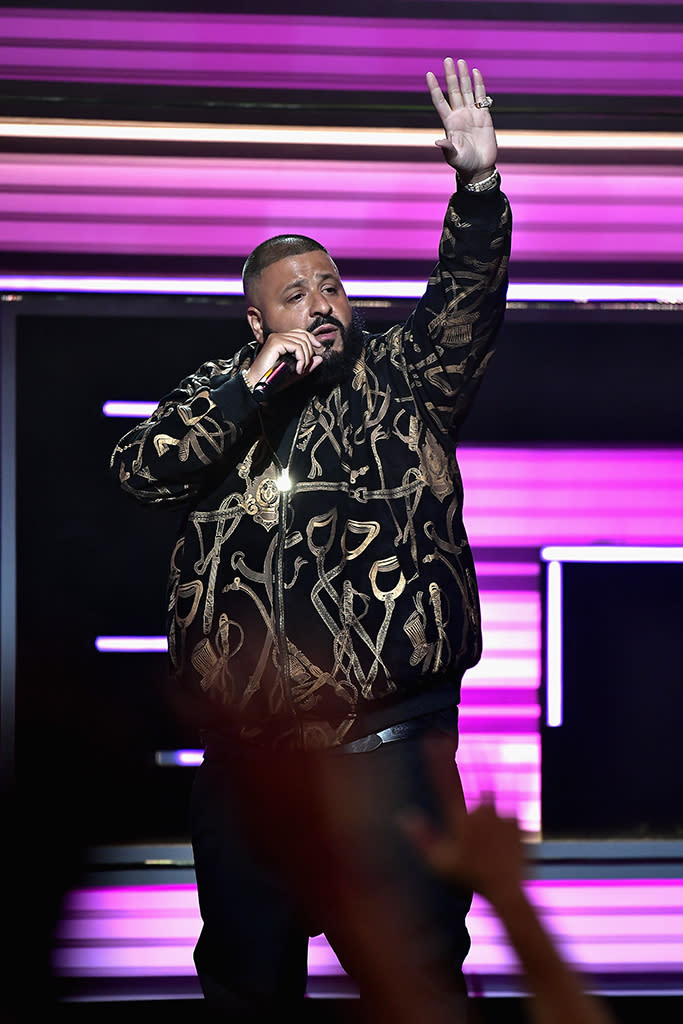 <p><em>Grateful</em> was passed over for a nom for Best Rap Album. The album spawned two of the year’s biggest hits, “I’m the One” and “Wild Thoughts.” (Photo: Gustavo Caballero/Getty Images for BET) </p>