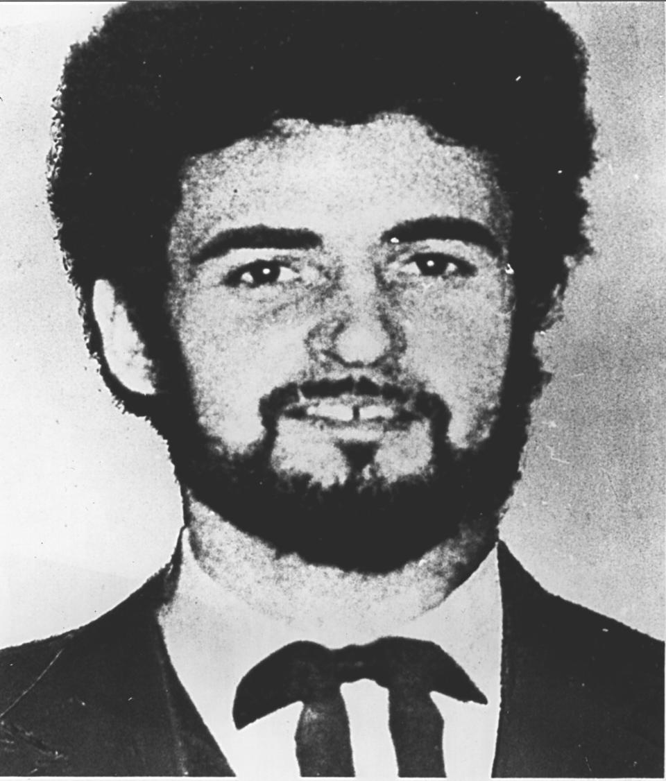 The Yorkshire Ripper, Peter Sutcliffe, killed 13 women in a series of brutal slayings from 1975 to 1980. Source: AP