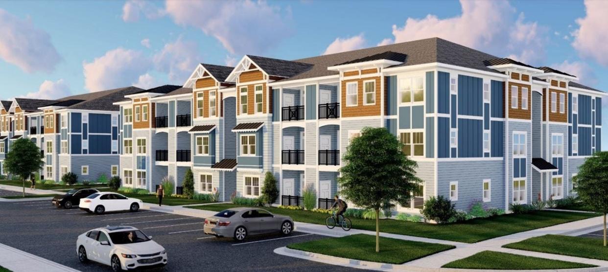 Hawthorne Residential Acquisition, LLC. received zoning approval from Burgaw town officials to build a three-story apartment building near U.S. 117 Bypass South.