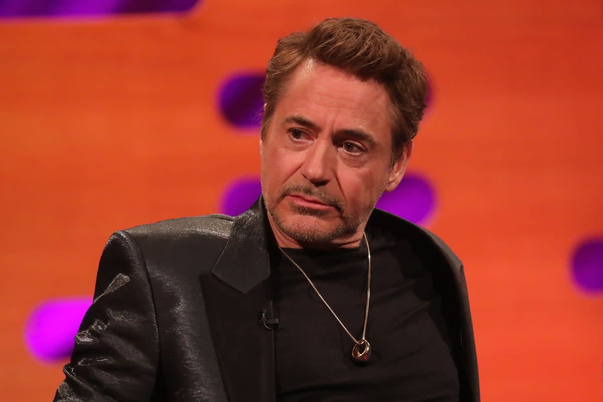 Robert Downey Jr, who stared in Iron Man (PA) (PA Archive)