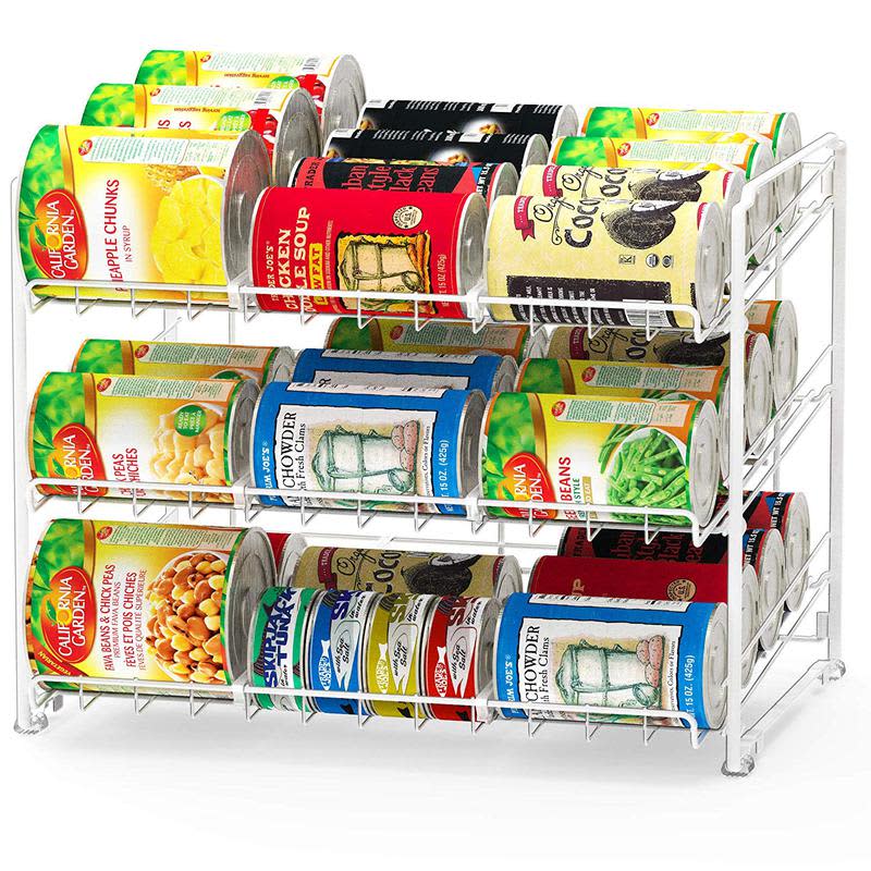 SimpleHouseware Stackable Can Rack Organizer