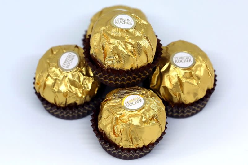 FILE PHOTO: Ferrero Rocher chocolates are seen, in this picture illustration