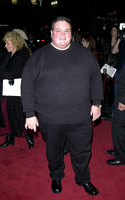 Ron Lester at the Hollywood premiere of Warner Brothers' Valentine