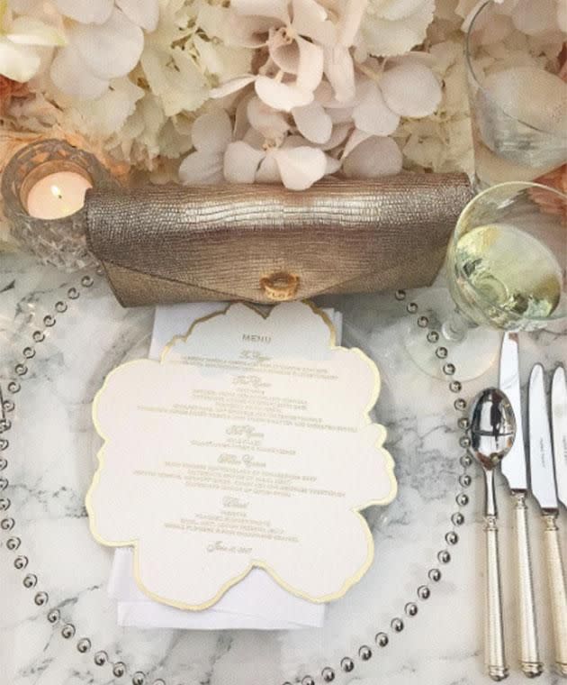 Beautiful table arrangements. Photo: Instagram