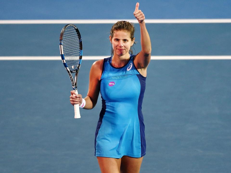 Goerges will now miss out on a place at her home tournament (Getty)