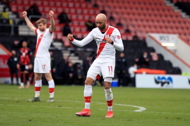 Nathan Redmond inspired Southampton to their FA Cup quarter-final win at Bournemouth