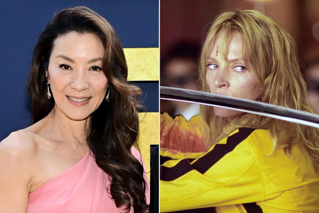 Michelle Yeoh ; Uma Thurman in Kill Bill