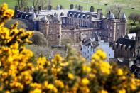 <p>The monarch's official residence in Edinburgh, Scotland, was the site of a murder in 1566. Mary, Queen of Scots, had an affair with <a href="https://www.visitbritain.com/us/en/ghosts-past-5-haunted-royal-residences" rel="nofollow noopener" target="_blank" data-ylk="slk:David Rizzio;elm:context_link;itc:0;sec:content-canvas" class="link ">David Rizzio</a> — and when her husband Lord Darnley found out, he ordered Rizzio be killed with the Queen watching while seven months pregnant.</p> <p>Lord Darnley also died in the residence from a mysterious explosion, said to have been ordered by Mary in retaliation. Lord Darnley is believed to still haunt his old rooms. </p>