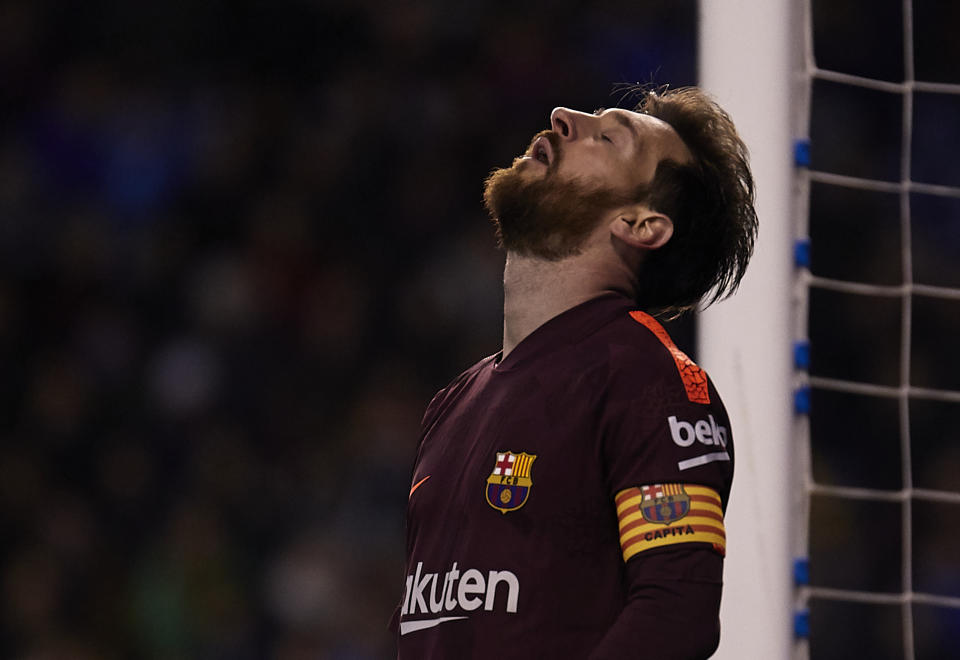 Lionel Messi could become exasperated by the lack of quality in the team from next season