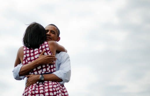 Con carisma, un discreto temple de acero y virtudes políticas en ascenso, la primera dama de Estados Unidos, Michelle Obama, está aportando una oportuna ola de brío a la maltratada imagen política de su esposo quien buscará la reelección en noviembre. (AFP | jim watson)