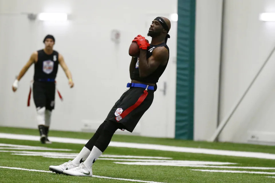 NFL quiere agregar el fútbol americano a los Juegos Olímpicos de Los Ángeles 2028. (Foto: Adam Hunger/AP Images for the American Flag Football League)