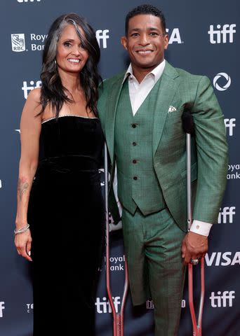 <p>Emma McIntyre/Getty </p> Judith Robles and Anthony Robles