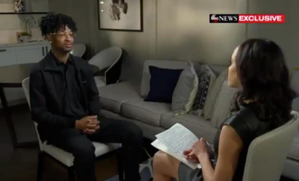 21 Savage talks to GMA about ICE arrest. (ABC NEWS) thegrio.com