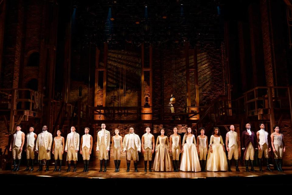 “Hamilton” runs June 11-23 at Bass Performance Hall in Fort Worth.