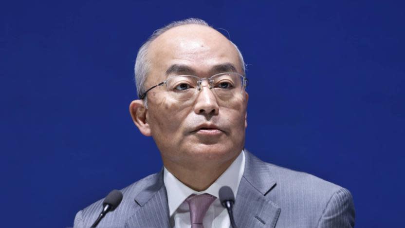 Hiroki Totoki, presidente interino y director de finanzas de Sony