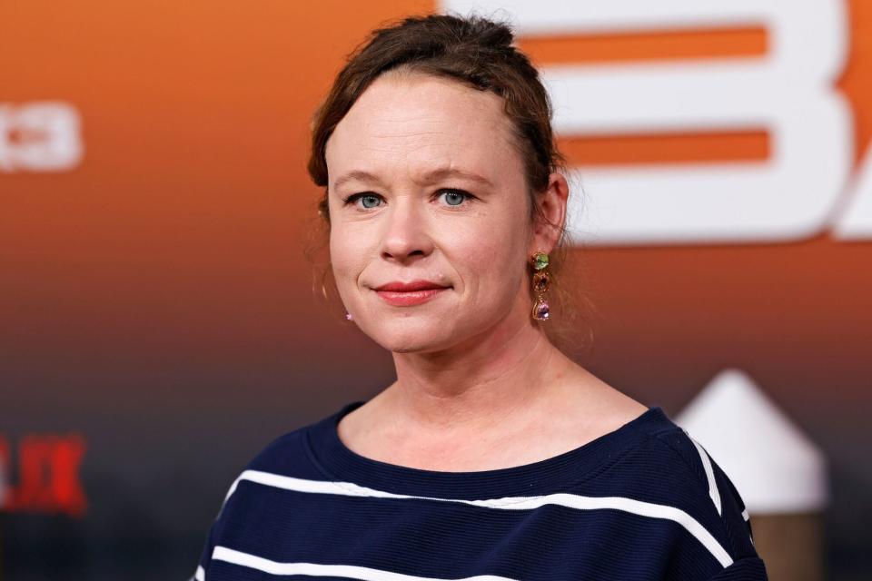 LOS ANGELES, CALIFORNIA - FEBRUARY 16: Thora Birch attends the Premiere of Netflix's "Outer Banks" Season 3 at Regency Village Theatre on February 16, 2023 in Los Angeles, California. (Photo by Frazer Harrison/Getty Images)