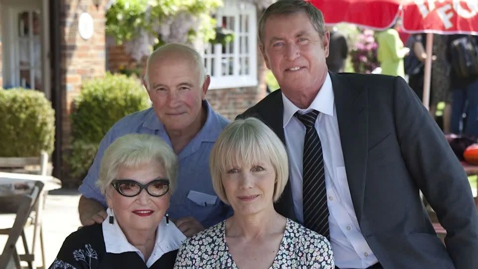 Barry Jackson, John Nettles, Jane Wymark and Betty Willingate, who originally commissioned the series