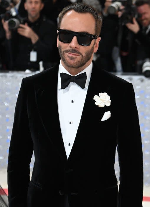 A closeup on Tom Ford