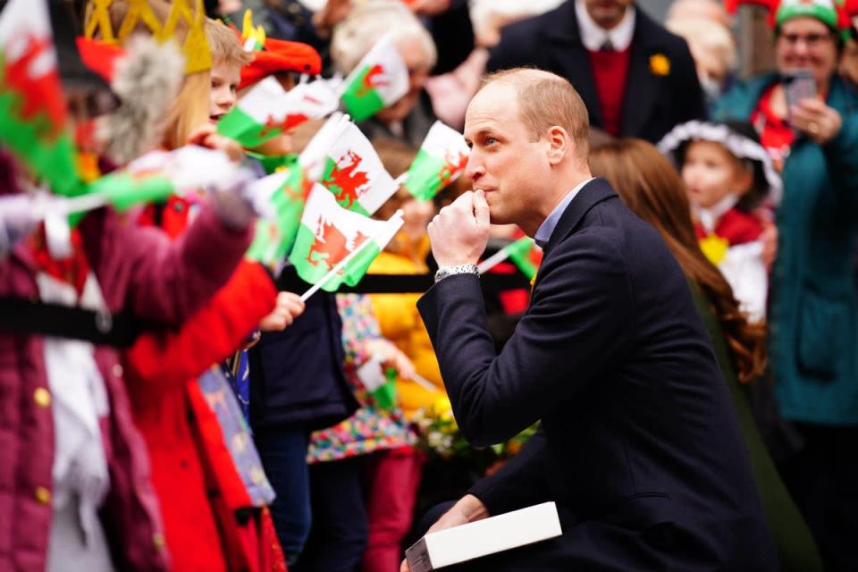 William has been named the new Prince of Wales (Ben Birchall/PA) (PA Archive)
