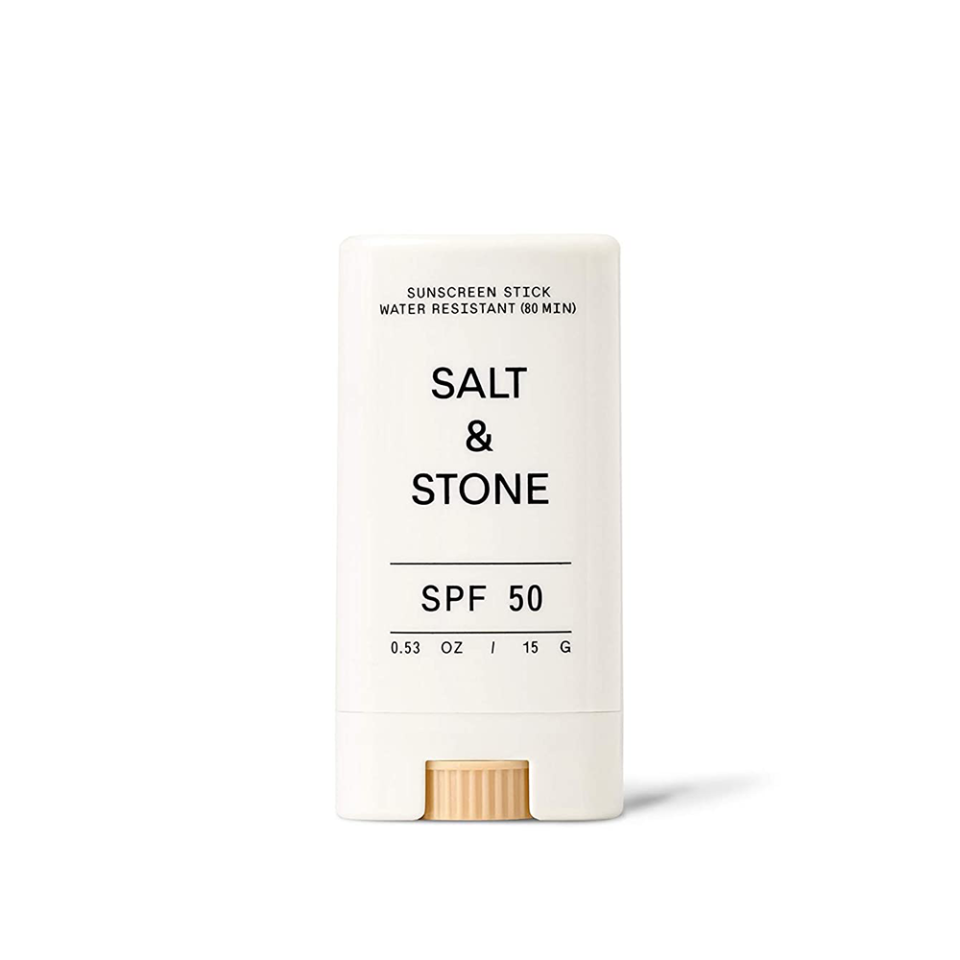 <p><strong>Salt & Stone</strong></p><p>amazon.com</p><p><a href="https://www.amazon.com/dp/B089L97TZJ?tag=syn-yahoo-20&ascsubtag=%5Bartid%7C10056.g.40119117%5Bsrc%7Cyahoo-us" rel="nofollow noopener" target="_blank" data-ylk="slk:Shop Now;elm:context_link;itc:0;sec:content-canvas" class="link ">Shop Now</a></p><p><del>$22.00 </del><strong>$17.60 (20% OFF)</strong></p><p>For practically mess-free application, consider snapping up this deal on Salt & Stone's SPF 50 tinted sunscreen stick that fits nicely in your beach bag for when it's time to reapply.</p>