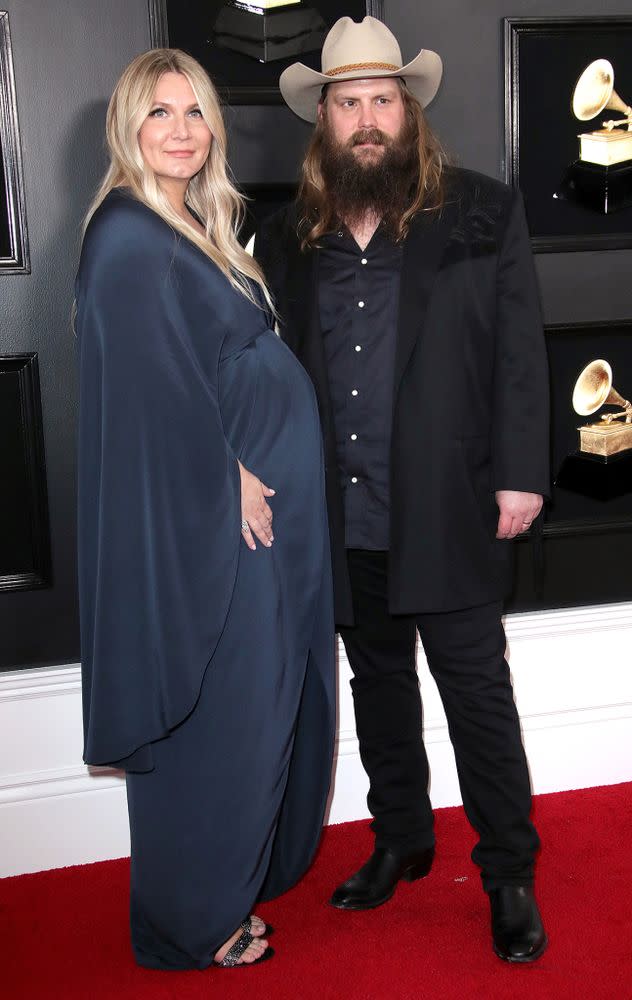 From left: Morgane and Chris Stapleton | Matt Baron/REX/Shutterstock