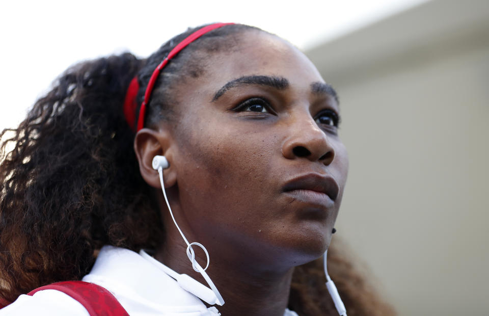 Serena Williams granted Time magazine an all-access interview. (AP)