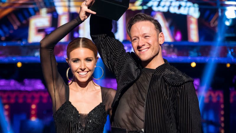 Stacey Dooley and Kevin Clifton won the show last year and are now a couple (Credit: BBC)