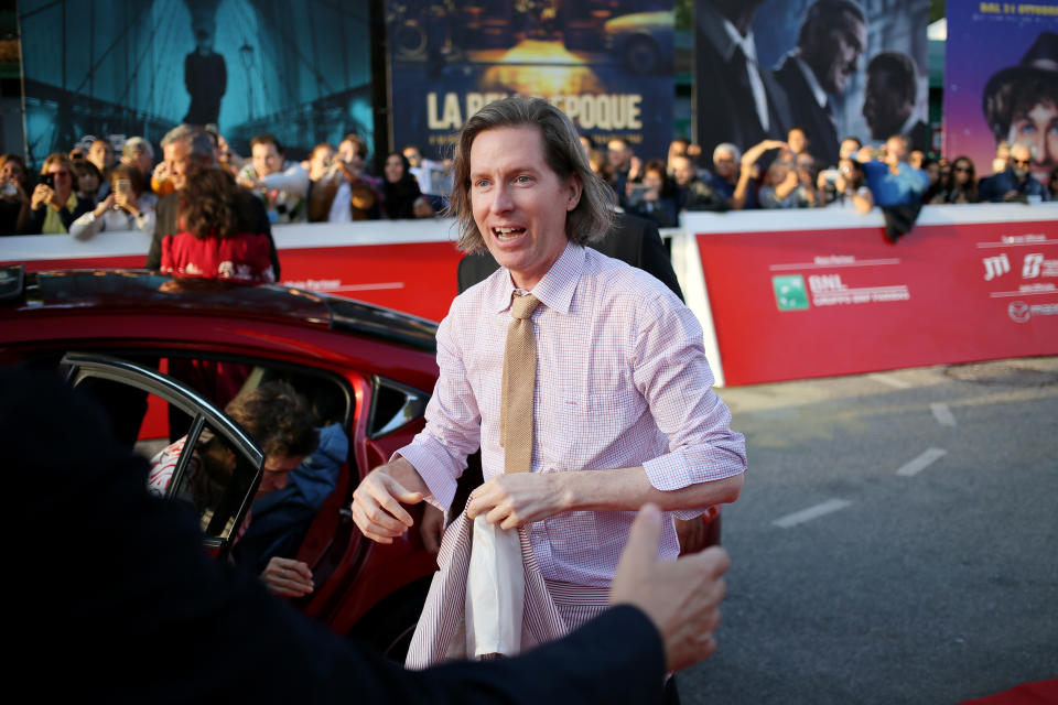 Wes Anderson at the 2019 Rome Film Festival - Credit: Getty Images for RFF