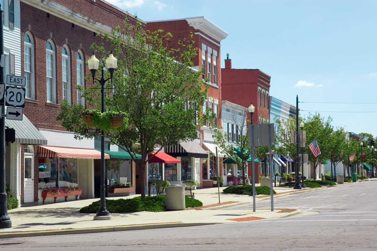 small town main street