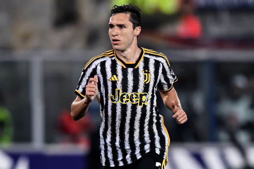 Federico Chiesa of Juventus