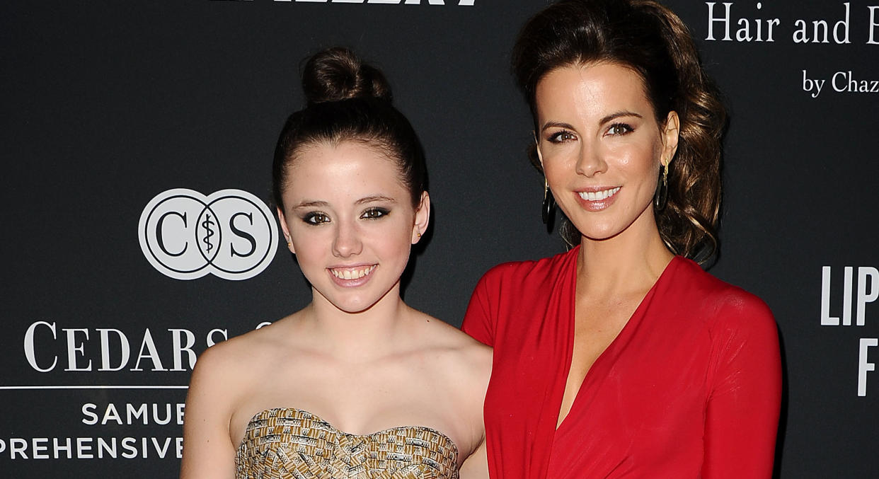 Kate Beckinsale has revealed she was separated from her daughter Lily due to Covid-19. (Getty Images)