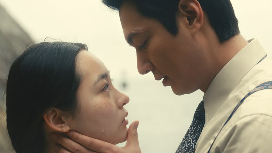 Lee Min-ho and Min-ha Kim in Apple TV Plus' Pachinko