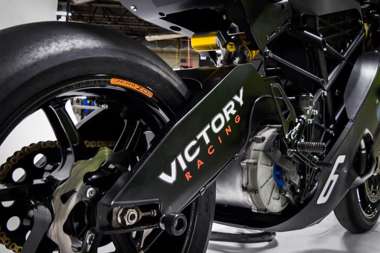 Victory RR Isle of Man TT bike