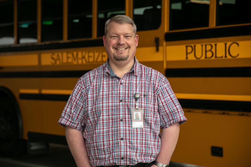 Michael Cape is a transportation field coordinator with Salem-Keizer Public Schools.