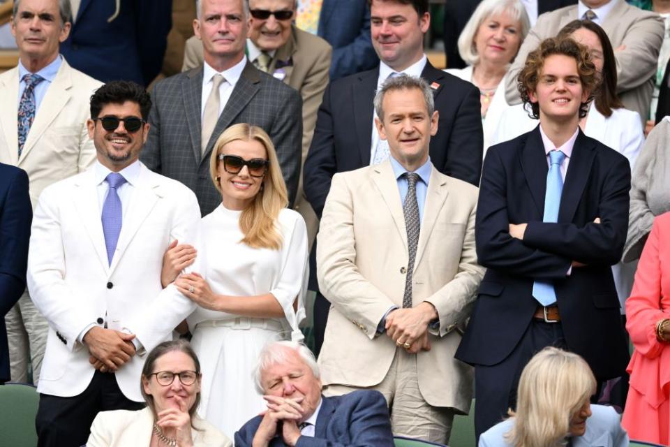 celebrity sightings at wimbledon 2024 day 1