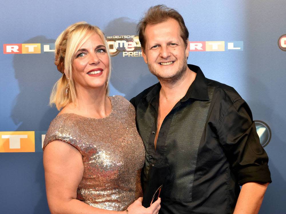 Daniela und Jens Büchner gaben sich im Juni 2017 das Jawort (Bild: imago images/Horst Galuschka)