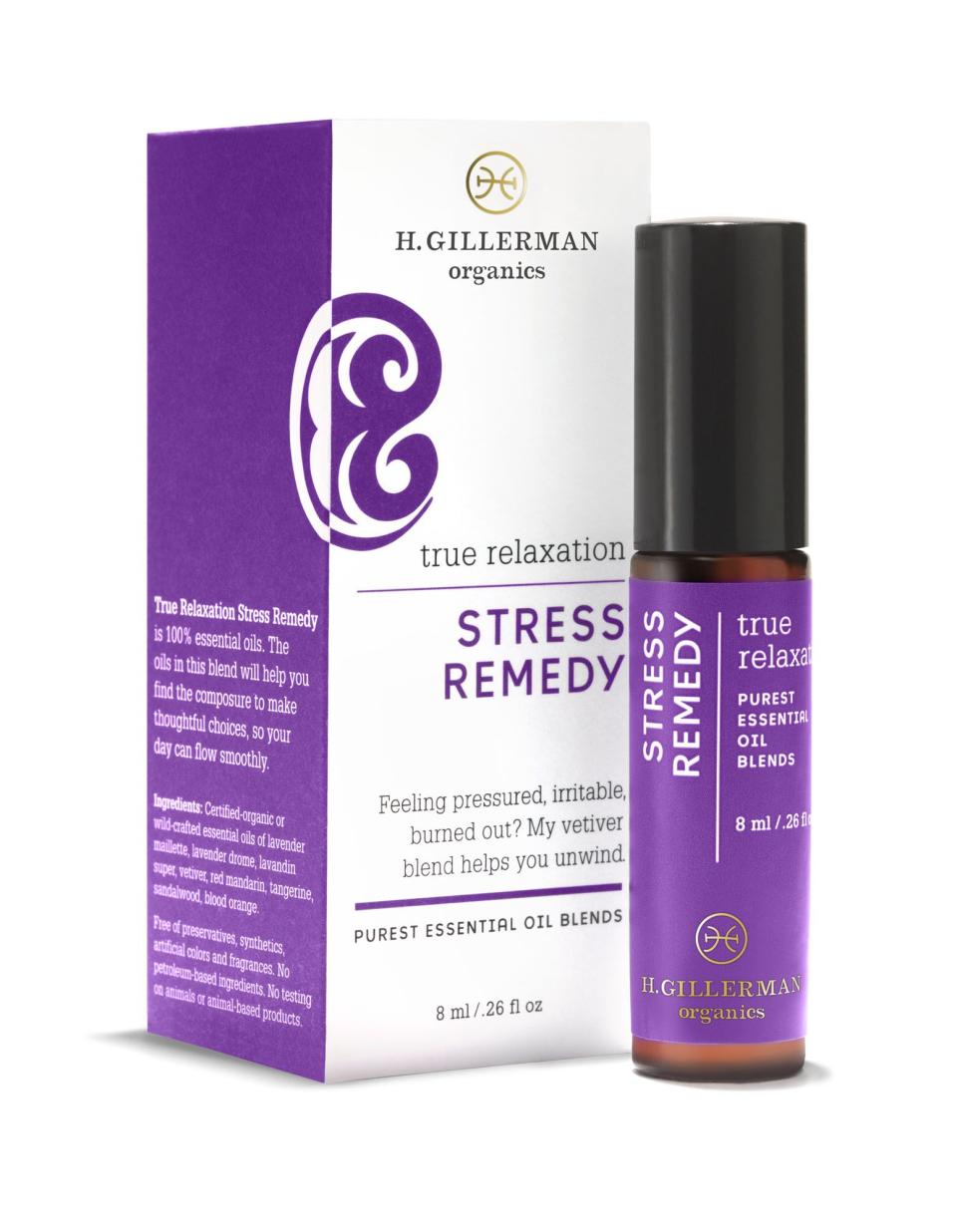 <p>True Relaxation Stress Remedy</p><p>H. Gillerman Organics</p><p>$50.00</p><p><a href="https://hgillermanorganics.com/product/true-relaxation-stress-remedy" rel="nofollow noopener" target="_blank" data-ylk="slk:Shop Now;elm:context_link;itc:0;sec:content-canvas" class="link ">Shop Now</a></p><span class="copyright">H. Gillerman Organics</span>