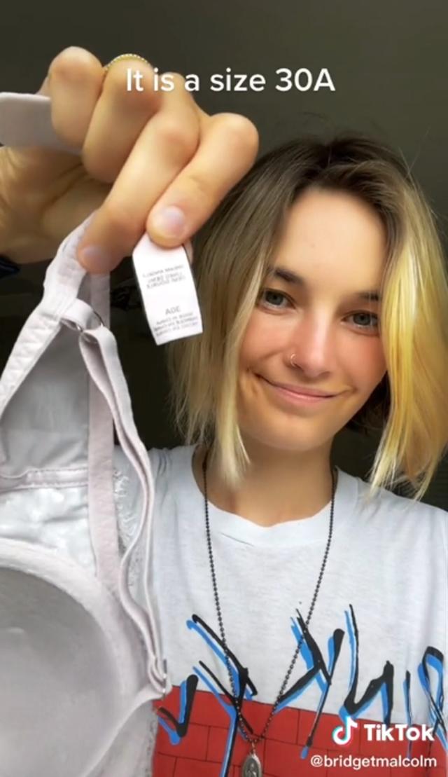 Former Victoria's Secret Model Bridget Malcolm Calls Out The Brand While  Trying on 2016 Fashion Show Bra In a Viral TikTok Video