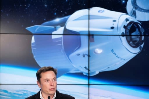 SpaceX chief Elon Musk said he was "emotionally exhausted" following the launch