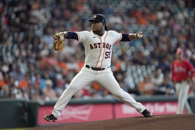 Astros' Framber Valdez throws no-hitter vs Guardians on 93 pitches - ABC  News